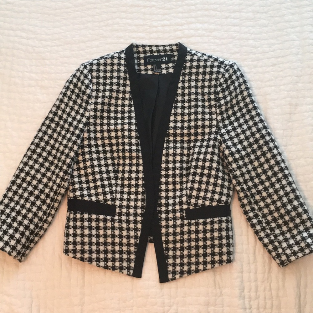 Houndstooth Blazer